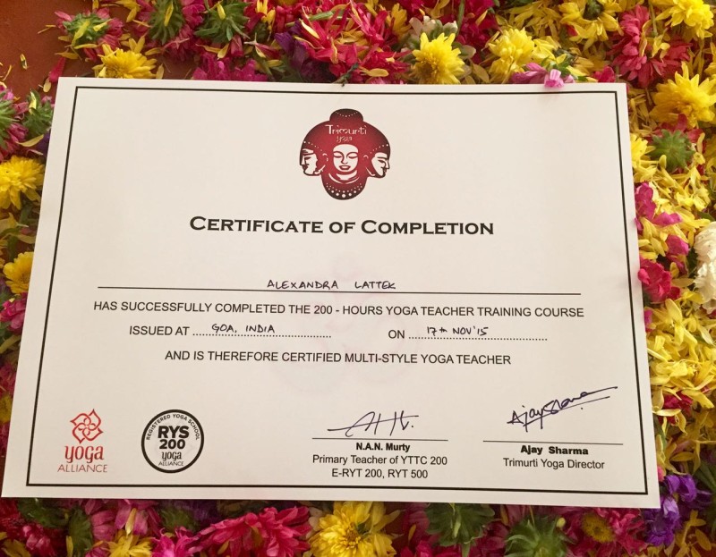 Yogalehrerausbildung Trimurti Yoga Goa